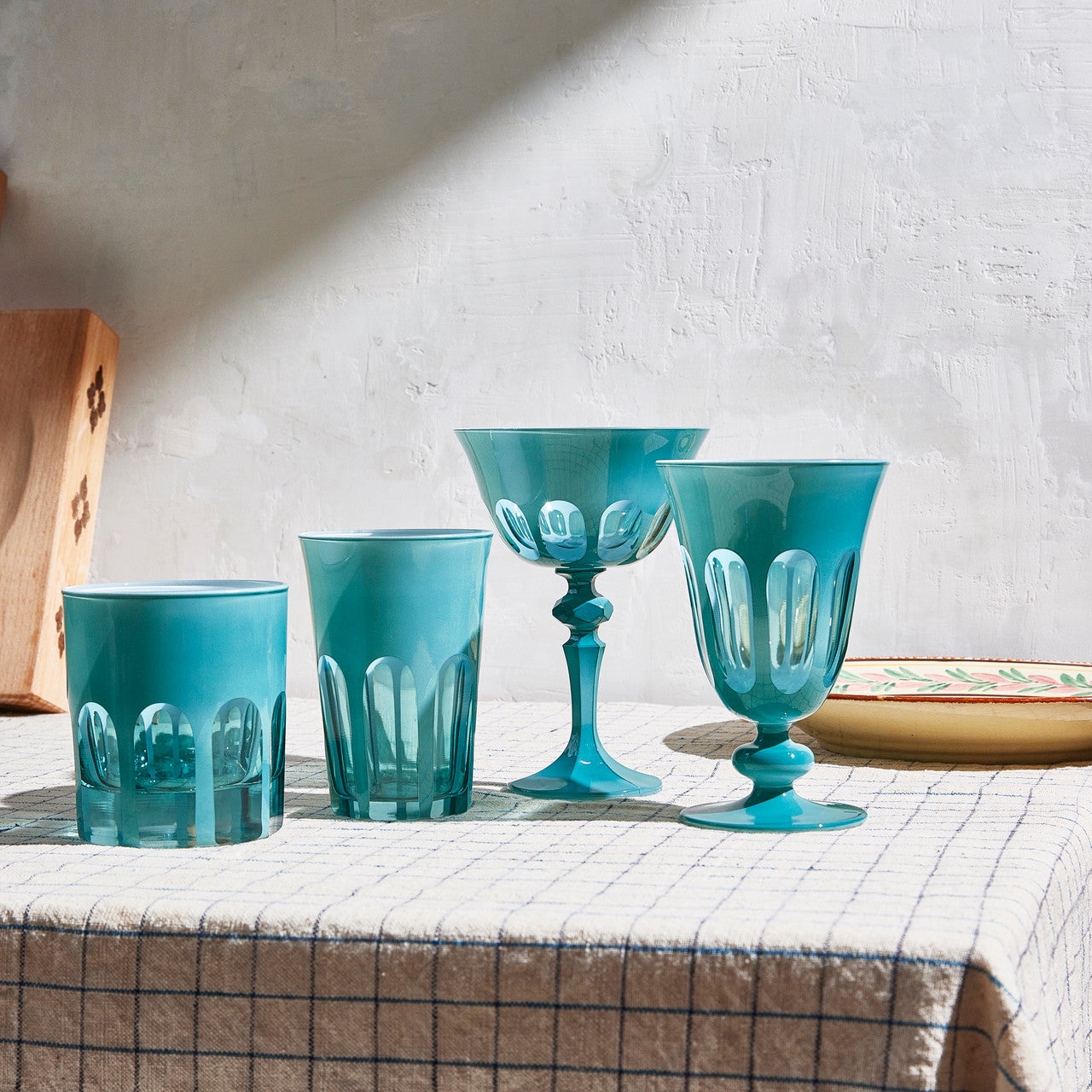 RIALTO GLASS OLD FASHION TEALA