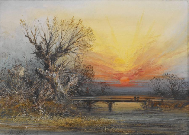 SUNSET POSTCARD