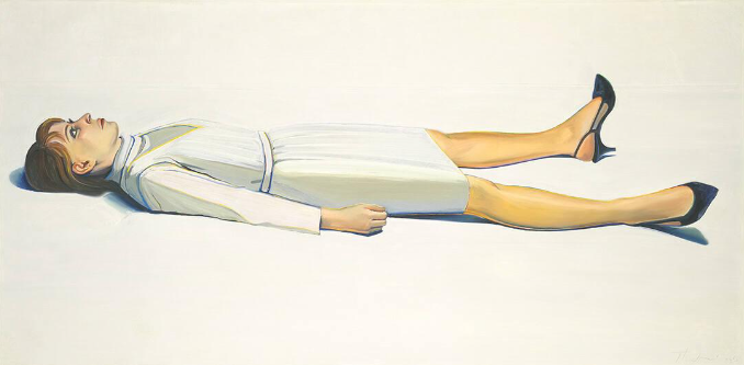 SUPINE WOMAN PRINT