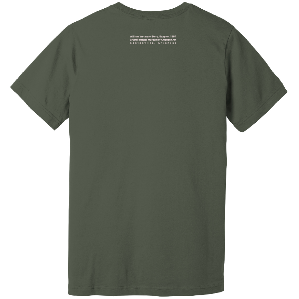 SAPPHO WITH WILDFLOWERS TEE