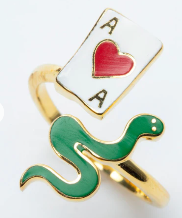 ACE OF HEARTS & SNAKE