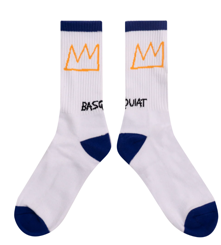 BASQUIAT CROWN CREW SOCKS