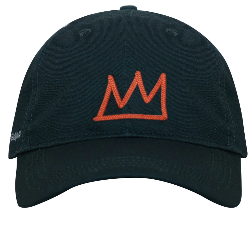 BASQUIAT CROWN BASEBALL CAP - GREEN