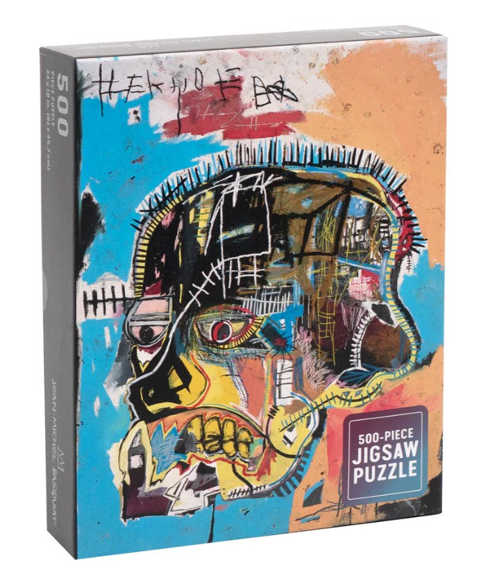 BASQUIAT SKULL 500 PC PUZZLE