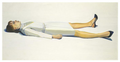 SUPINE WOMAN POSTCARD