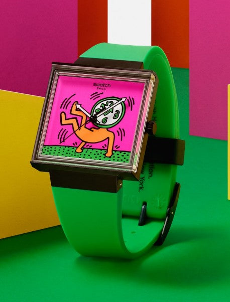 HARING BREAKS OFF SWATCH