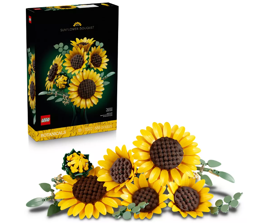 LEGO SUNFLOWER BOUQUET