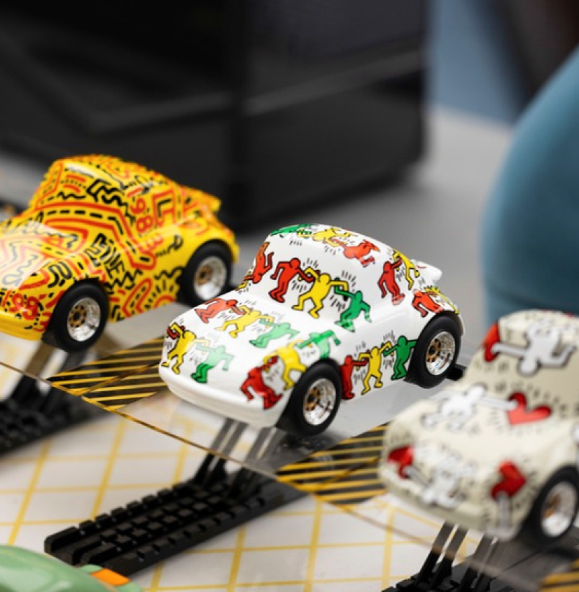 ART ON WHEELS X KEITH HARING MODEL CAR