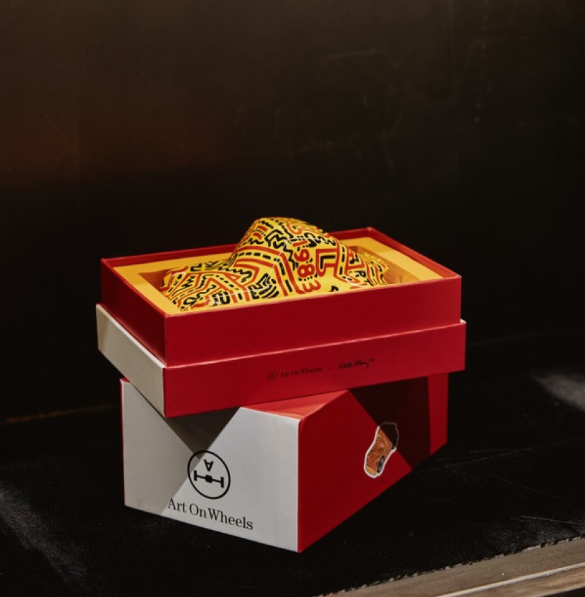 ART ON WHEELS X KEITH HARING MODEL CAR
