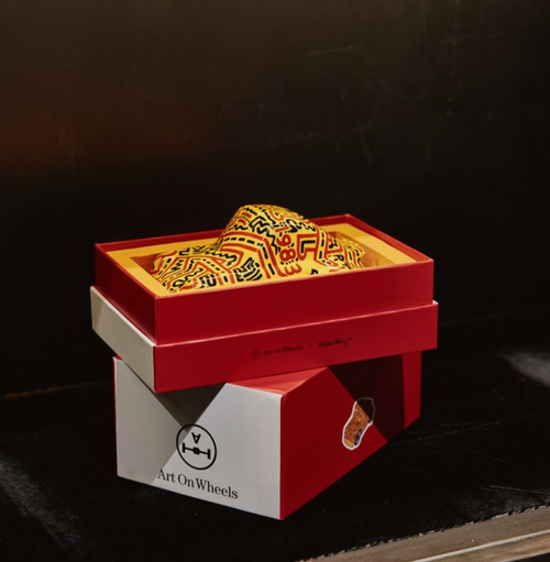 ART ON WHEELS X KEITH HARING MODEL CAR