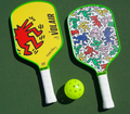 PRO 1 PICKLEBALL PADDLE 16 MM: KEITH HARING #3