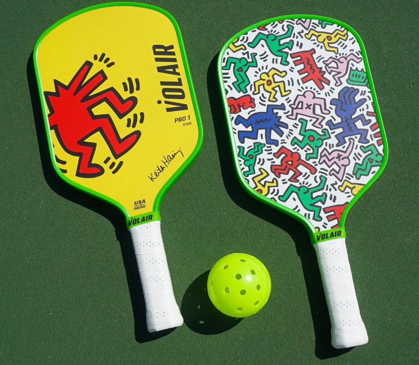 PRO 1 PICKLEBALL PADDLE 16 MM: KEITH HARING #3