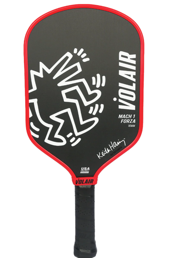 MACH 1 FORZA PICKLEBALL PADDLE SET 16MM: KEITH HARING #3