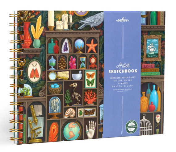ALCHEMIST'S CABINET HARDCOVER ARTIST SKETCHBOOK