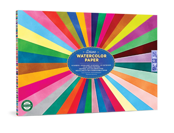RAINBOW WATERCOLOR PAD