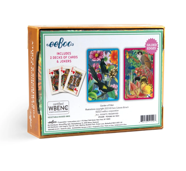 GARDEN OF EDEN PLAYING CARDS