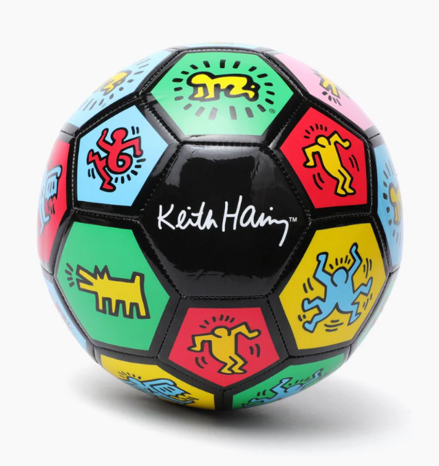 KEITH HARING "ALL PLAY" SOCCER BALL