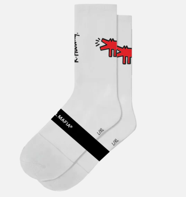 KEITH HARING X PEDAL MAFIA CORE SOCK