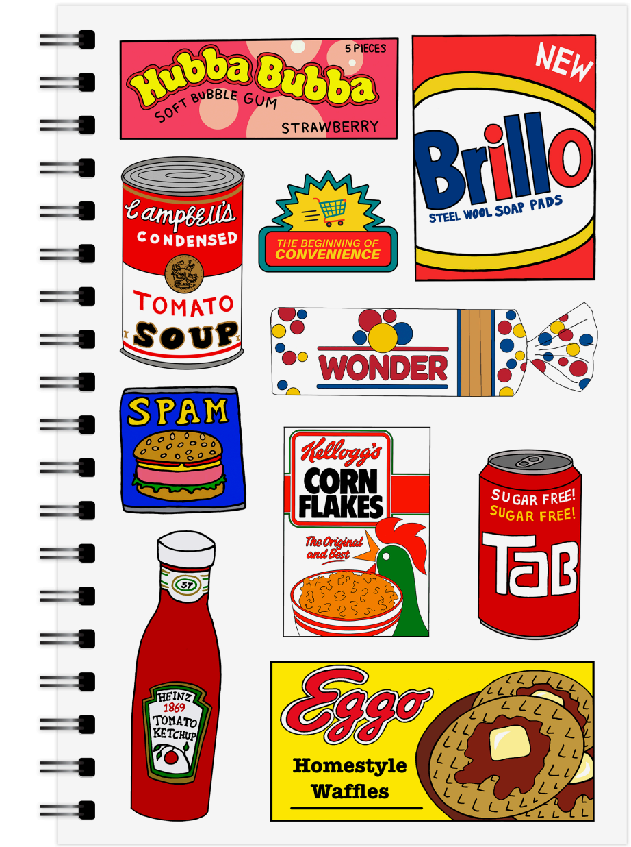 LUCY SPARROW SPIRAL NOTEBOOK