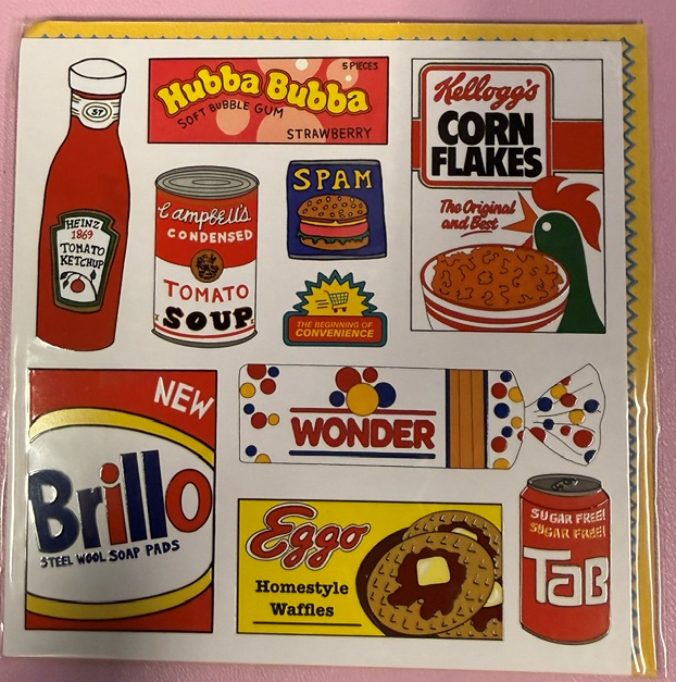 BRAINBOX CANDY X LUCY SPARROW BEGINNING OF CONVENIENCE NOTECARD