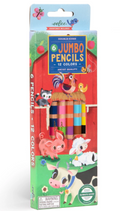LITTLE FARM 6 JUMBO DOUBLE PENCILS