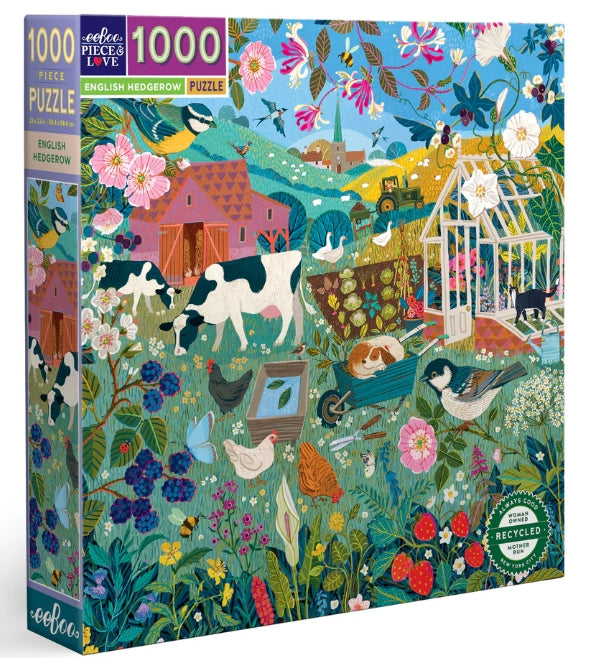 ENGLISH HEDGEROW PUZZLE (1000 PIECES)