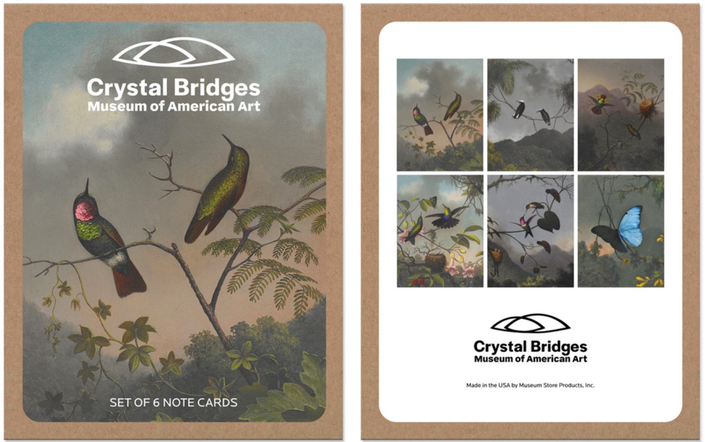 MARTIN JOHNSON HEADE 6PK NOTECARD