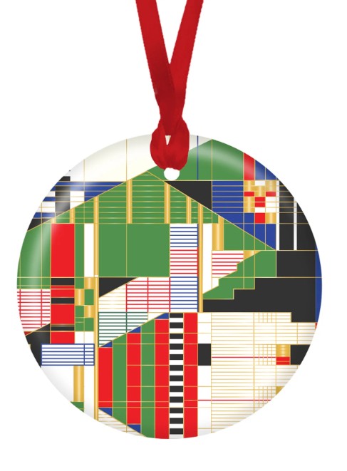 FRANK LLOYD WRIGHT PORCELAIN KEEPSAKE ORNAMENT