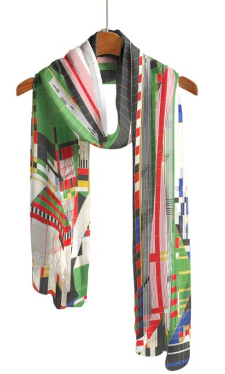 FRANK LLOYD WRIGHT SHEER SCARF