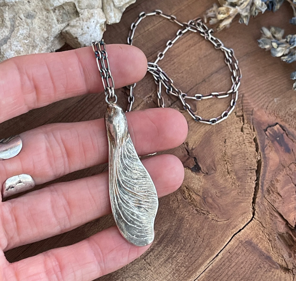 MAPLE SEED NECKLACE