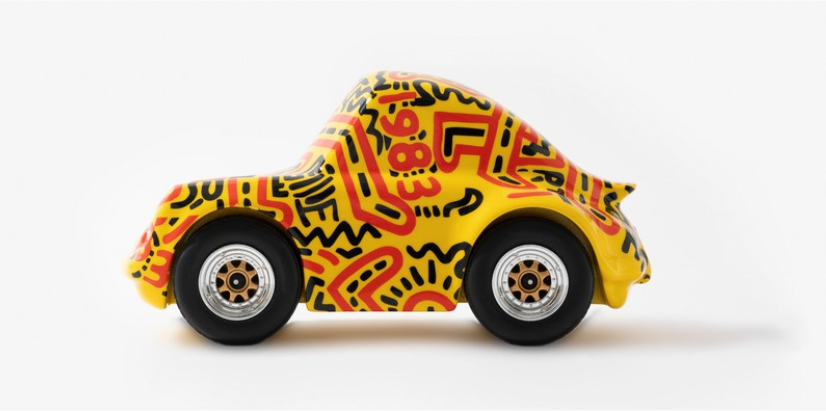 ART ON WHEELS X KEITH HARING MODEL CAR