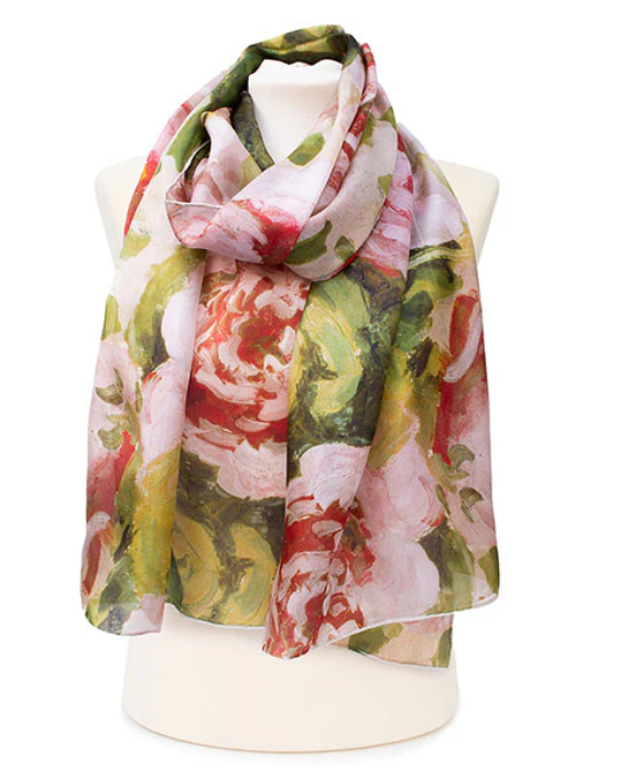 FOX & CHAVE SILK HABOTAI SCARF - LARGE