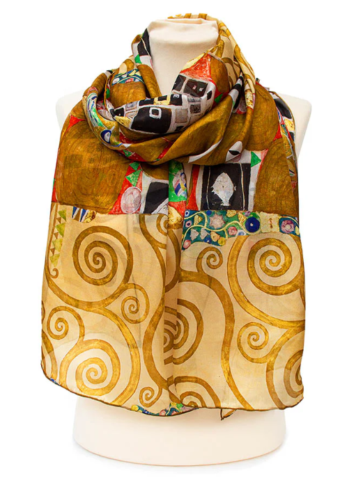 FOX & CHAVE SILK HABOTAI SCARF - LARGE