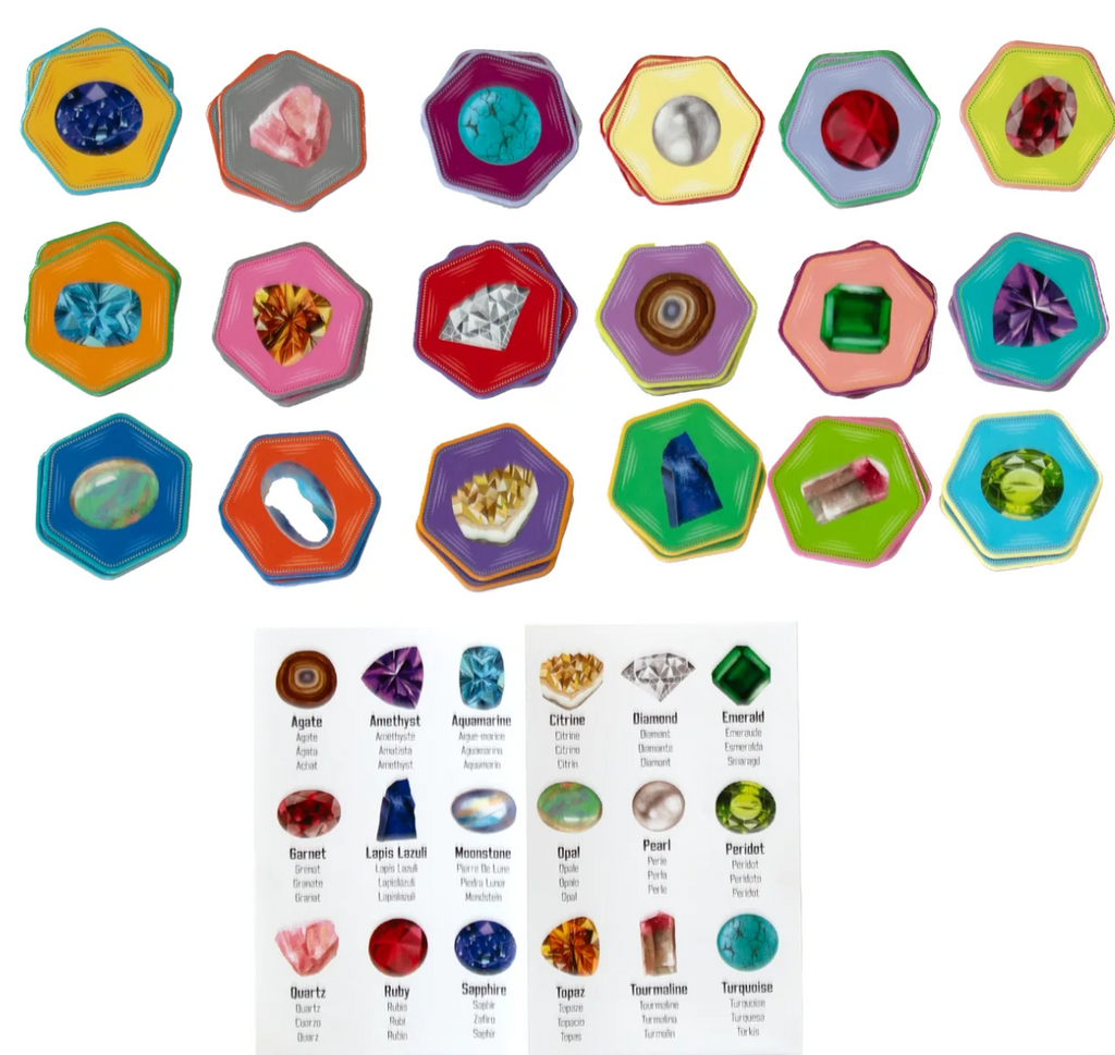 GEMSTONES LITTLE MATCHING GAME