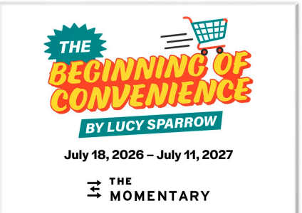LUCY SPARROW THE BEGINNING  OF CONVENIENCE MAGNETS