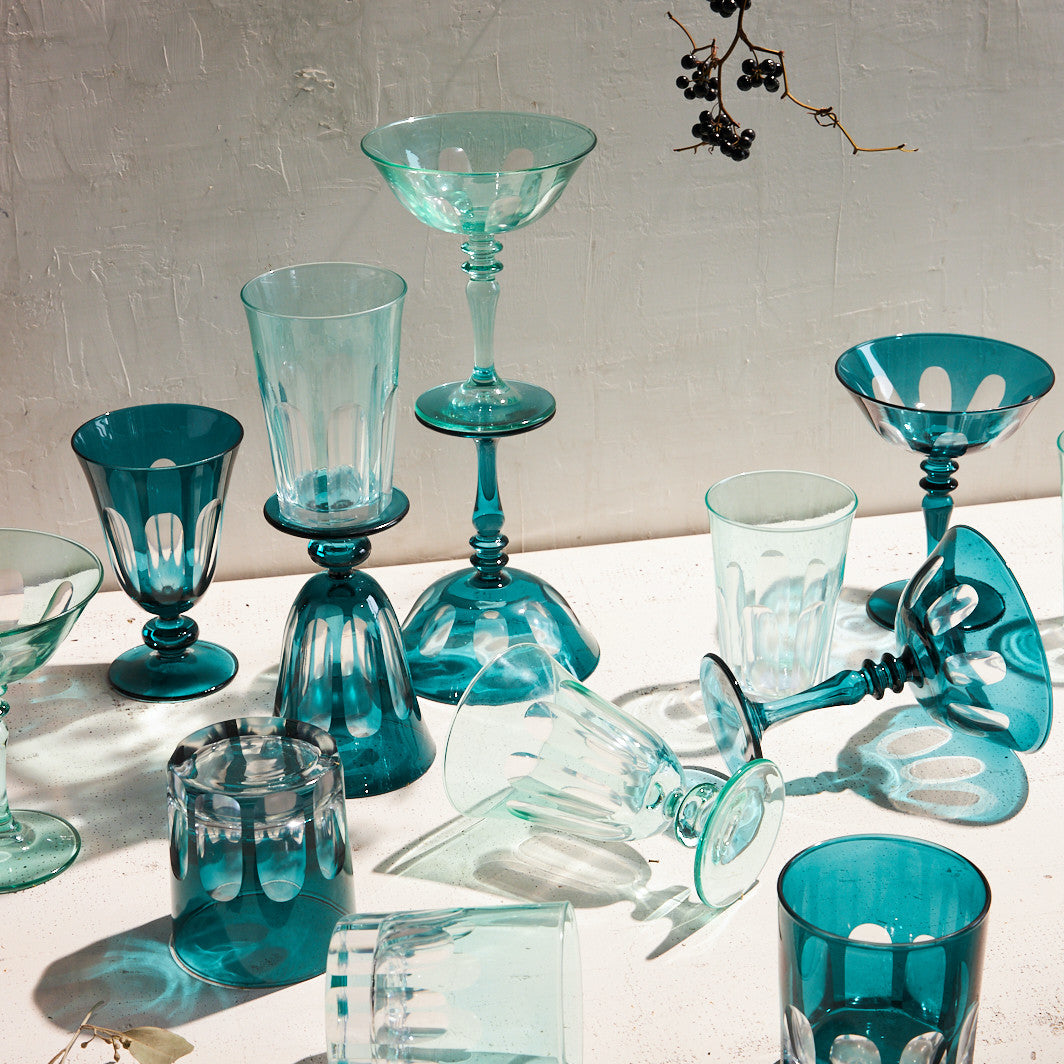 RIALTO GLASS COUPE MENTHE