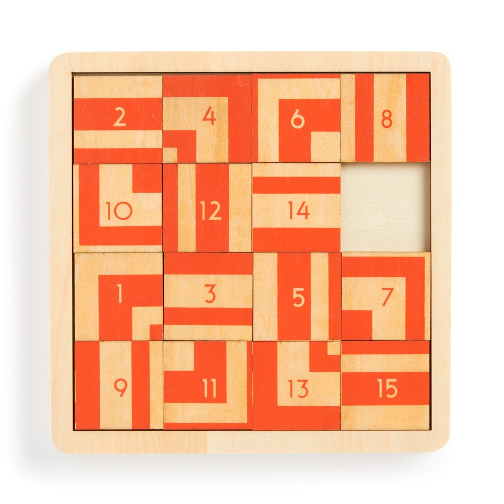 FRANK LLOYD WRIGHT SLIDING WOOD PUZZLE