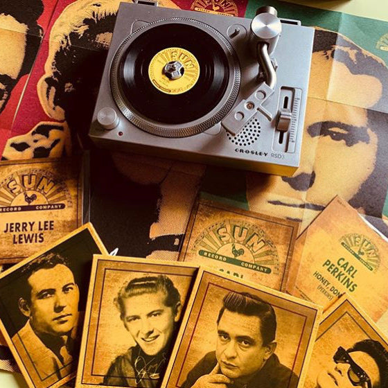 RSD3 PLAYER + SUN RECORDS 3" VINYL SET