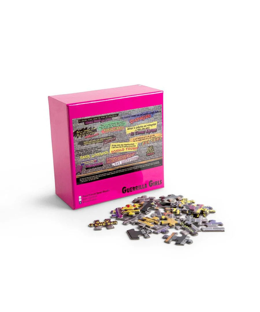DISTURBING THE PEACE JIGSAW PUZZLE X GUERRILLA GIRLS
