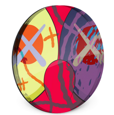 KAWS THE NEWS ACRYLIC MAGNET