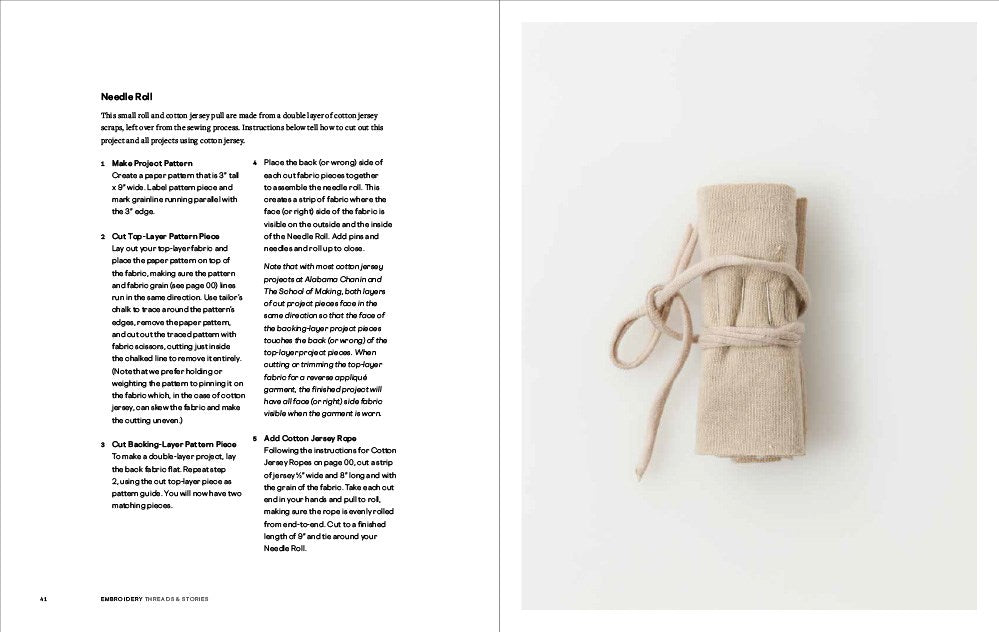 EMBROIDERY: THREADS AND STORIES