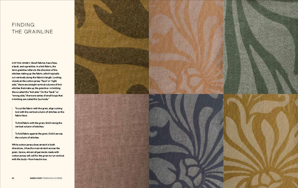 EMBROIDERY: THREADS AND STORIES