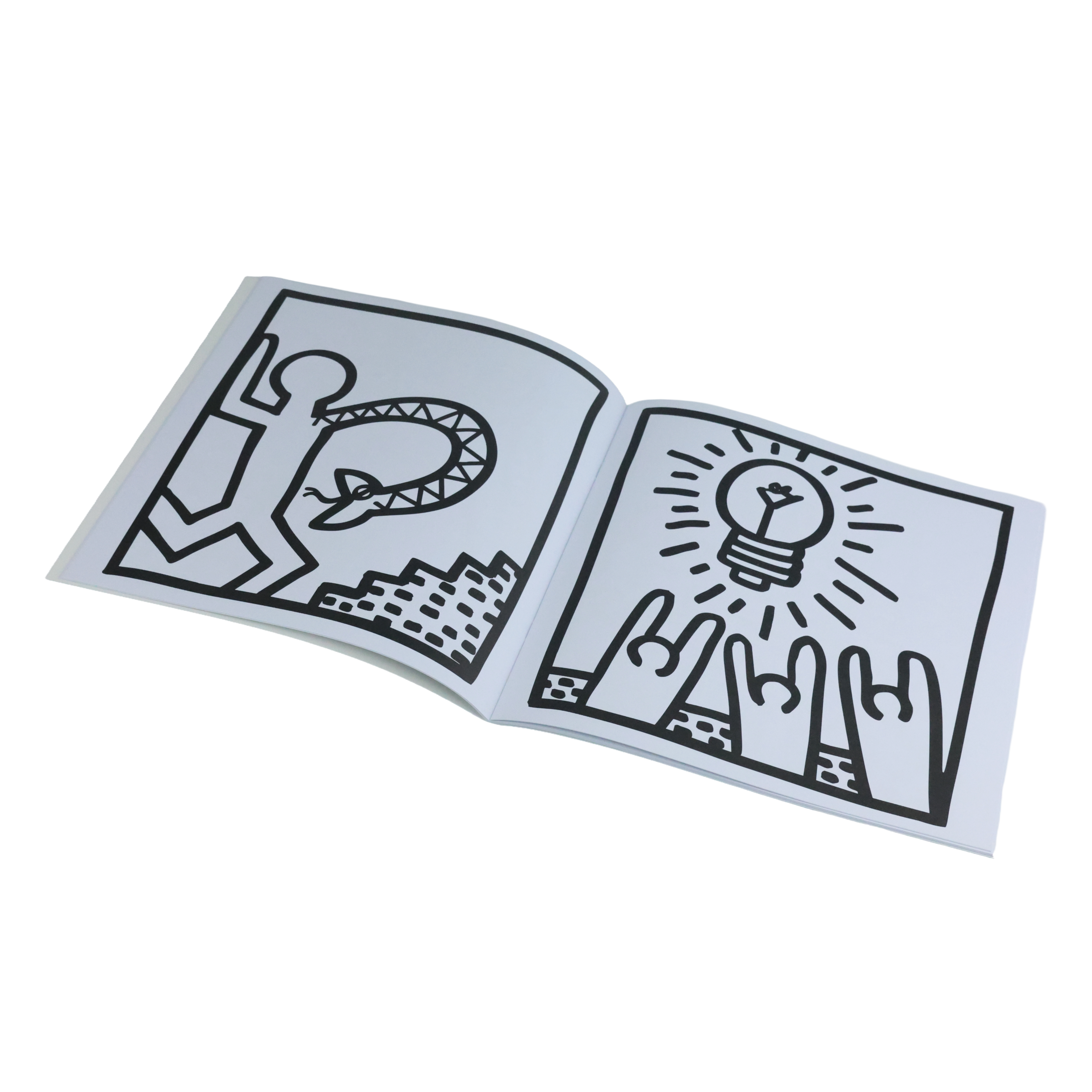 POP SHOP KEITH HARING COLORING BOOK