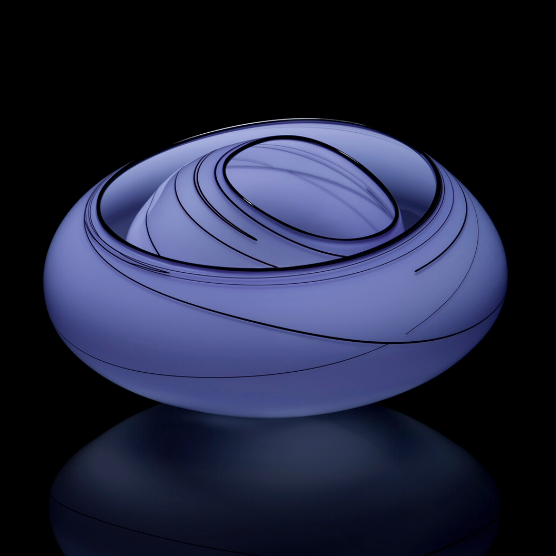 PEWTER BLUE BASKET, 2026 CHIHULY STUDIO EDITION