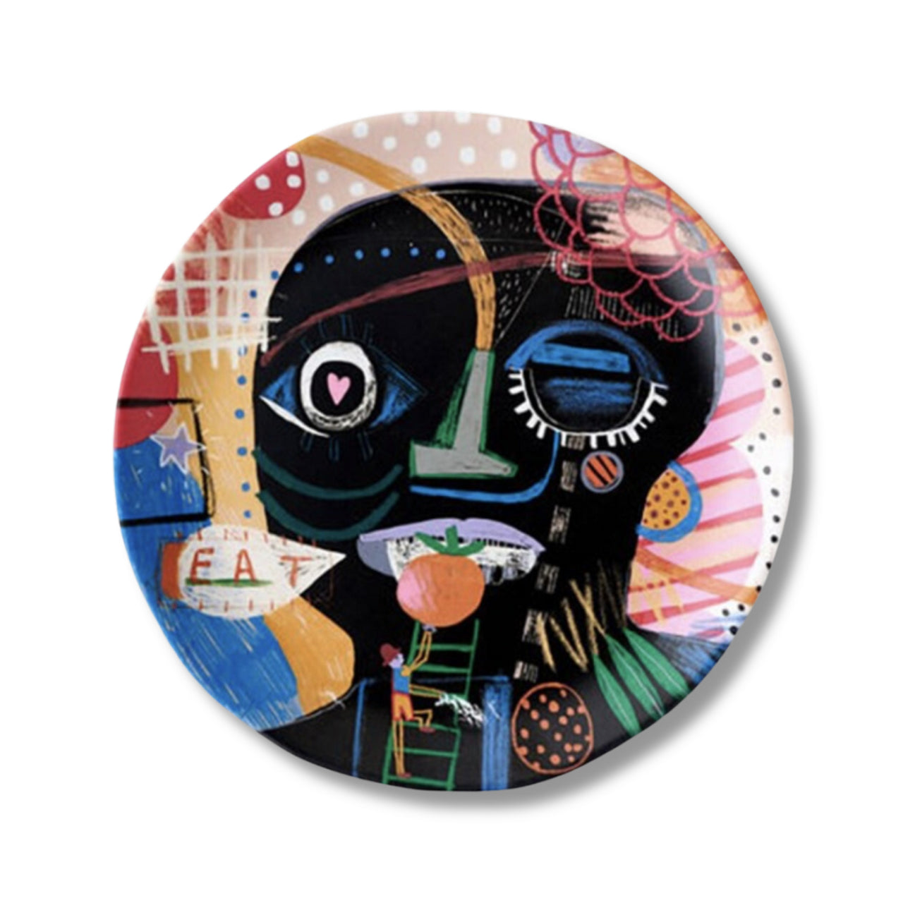 BASQUIAT PLATE 11" MELAMINE