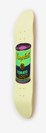 COLORED CAMPBELL'S SOUP EGGPLANT