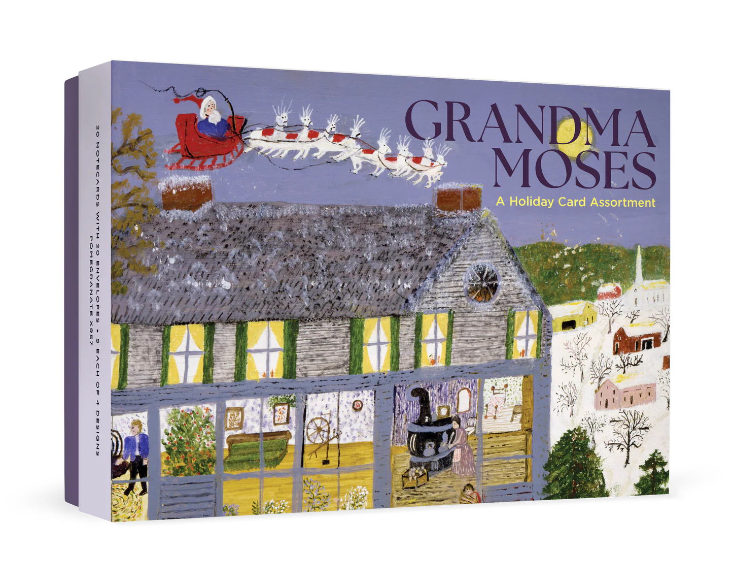 GRANDMA MOSES HOLIDAY BOXED CARDS