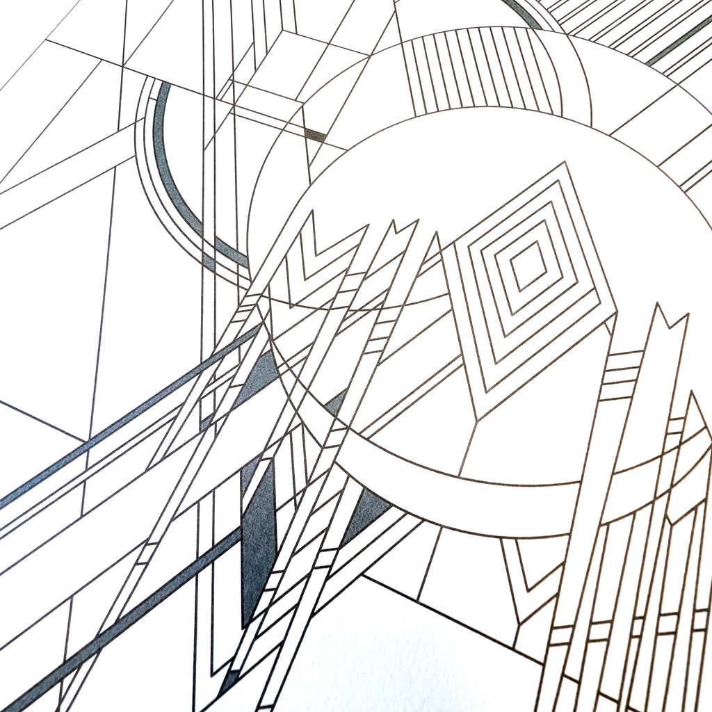 FRANK LLOYD WRIGHT COLORING BOOK
