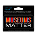 MUSEUMS MATTER SPECTRUM STICKER