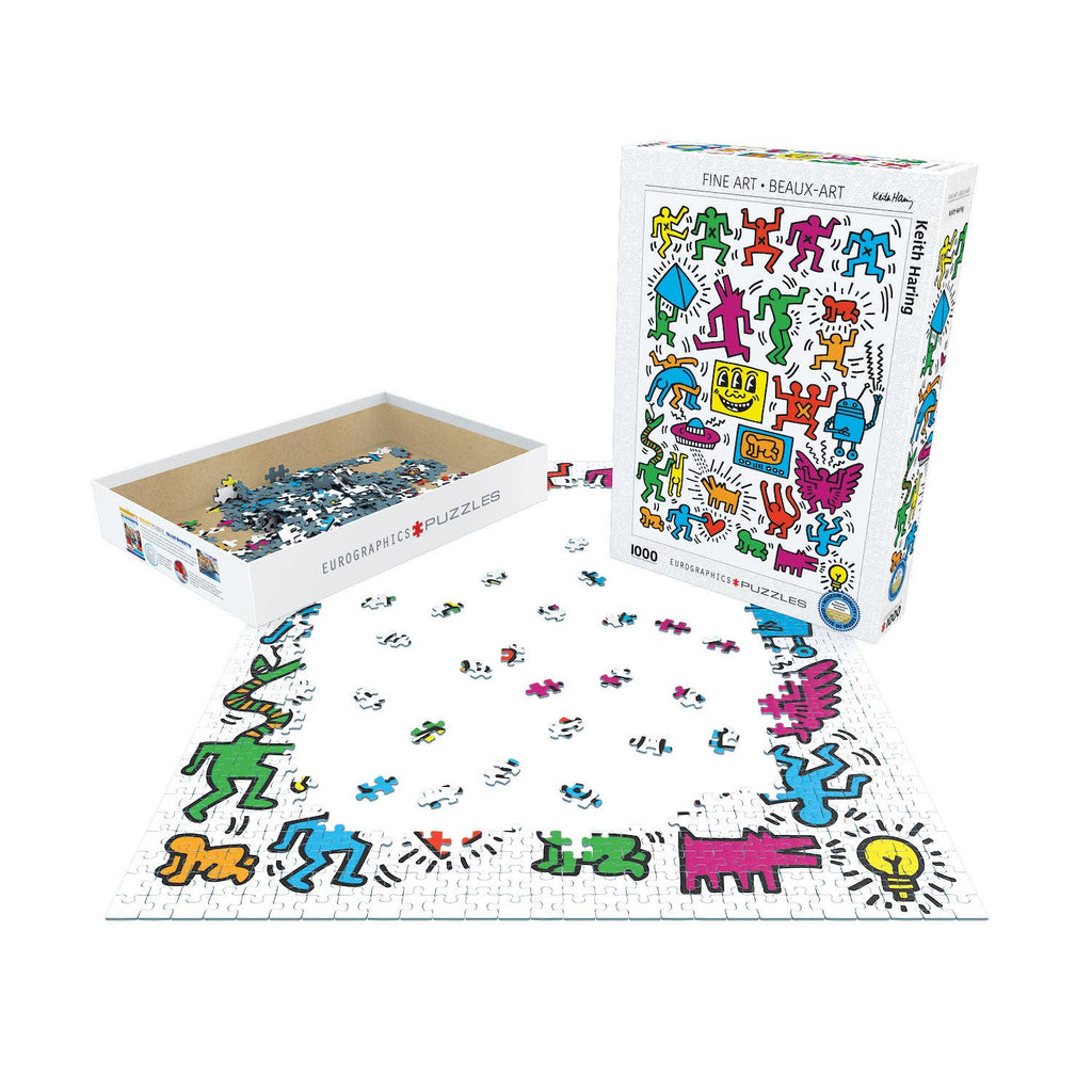 KEITH HARING COLLAGE PUZZLE (1000-PIECES)